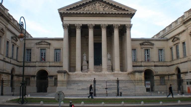 L’ancien Palais de Justice de Montpellier, actuel siège de la Cour d’appel et de la Cour d’assise.